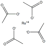 Ruthenium  Acetate  Solid Struktur