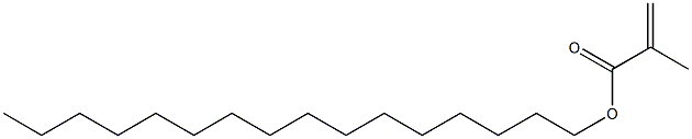 Hexadecyl methacrylate Struktur