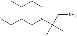 (1-amino-2-methylpropan-2-yl)dibutylamine Struktur