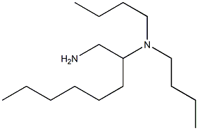 (1-aminooctan-2-yl)dibutylamine Struktur