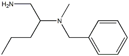 (1-aminopentan-2-yl)(benzyl)methylamine Struktur