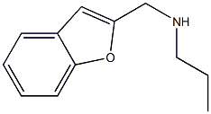 (1-benzofuran-2-ylmethyl)(propyl)amine Struktur