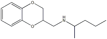 (2,3-dihydro-1,4-benzodioxin-2-ylmethyl)(pentan-2-yl)amine Struktur