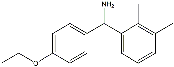 (2,3-dimethylphenyl)(4-ethoxyphenyl)methanamine Struktur