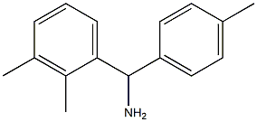 (2,3-dimethylphenyl)(4-methylphenyl)methanamine Struktur