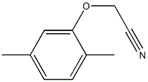 (2,5-dimethylphenoxy)acetonitrile Struktur