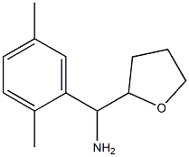 (2,5-dimethylphenyl)(oxolan-2-yl)methanamine Struktur