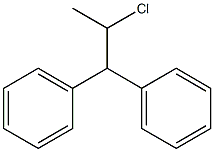 (2-chloro-1-phenylpropyl)benzene Struktur