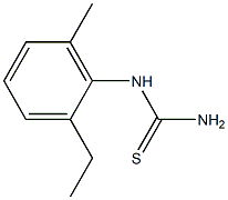 (2-ethyl-6-methylphenyl)thiourea Struktur