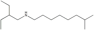 (2-ethylbutyl)(7-methyloctyl)amine Struktur