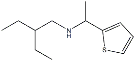 (2-ethylbutyl)[1-(thiophen-2-yl)ethyl]amine Struktur