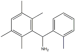 (2-methylphenyl)(2,3,5,6-tetramethylphenyl)methanamine Struktur