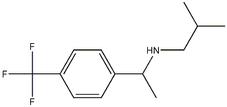 (2-methylpropyl)({1-[4-(trifluoromethyl)phenyl]ethyl})amine Struktur