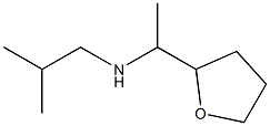 (2-methylpropyl)[1-(oxolan-2-yl)ethyl]amine Struktur