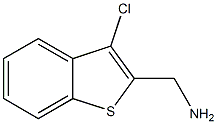 (3-chloro-1-benzothiophen-2-yl)methanamine Struktur