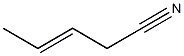 (3E)-pent-3-enenitrile Struktur