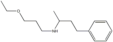 (3-ethoxypropyl)(4-phenylbutan-2-yl)amine Struktur