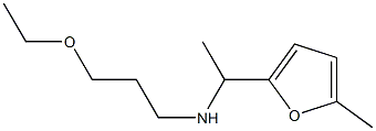 (3-ethoxypropyl)[1-(5-methylfuran-2-yl)ethyl]amine Struktur