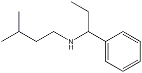 (3-methylbutyl)(1-phenylpropyl)amine Struktur