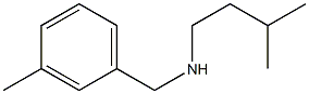 (3-methylbutyl)[(3-methylphenyl)methyl]amine Struktur