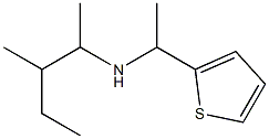 (3-methylpentan-2-yl)[1-(thiophen-2-yl)ethyl]amine Struktur