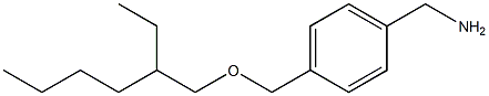 (4-{[(2-ethylhexyl)oxy]methyl}phenyl)methanamine Struktur