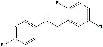 (4-bromophenyl)(5-chloro-2-fluorophenyl)methylamine Struktur