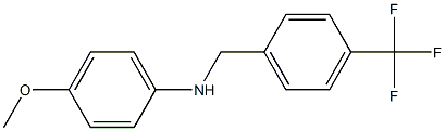 (4-methoxyphenyl)[4-(trifluoromethyl)phenyl]methylamine Struktur