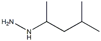 (4-methylpentan-2-yl)hydrazine Struktur