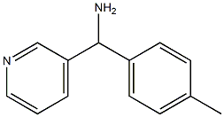 (4-methylphenyl)(pyridin-3-yl)methanamine Struktur