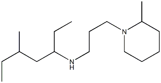 (5-methylheptan-3-yl)[3-(2-methylpiperidin-1-yl)propyl]amine Struktur