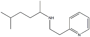 (5-methylhexan-2-yl)[2-(pyridin-2-yl)ethyl]amine Struktur