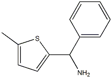 (5-methylthiophen-2-yl)(phenyl)methanamine Struktur