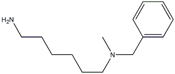 (6-aminohexyl)(benzyl)methylamine Struktur