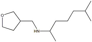 (6-methylheptan-2-yl)(oxolan-3-ylmethyl)amine Struktur