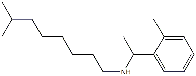 (7-methyloctyl)[1-(2-methylphenyl)ethyl]amine Struktur