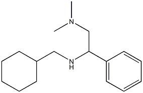 (cyclohexylmethyl)[2-(dimethylamino)-1-phenylethyl]amine Struktur