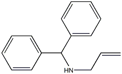 (diphenylmethyl)(prop-2-en-1-yl)amine Struktur