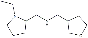 [(1-ethylpyrrolidin-2-yl)methyl](oxolan-3-ylmethyl)amine Struktur