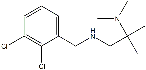 [(2,3-dichlorophenyl)methyl][2-(dimethylamino)-2-methylpropyl]amine Struktur