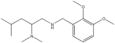 [(2,3-dimethoxyphenyl)methyl][2-(dimethylamino)-4-methylpentyl]amine Struktur