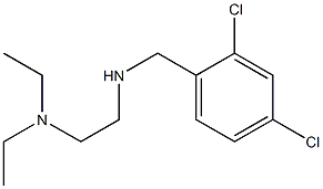 [(2,4-dichlorophenyl)methyl][2-(diethylamino)ethyl]amine Struktur