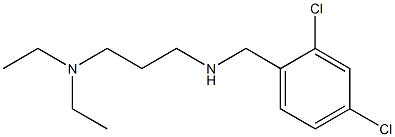 [(2,4-dichlorophenyl)methyl][3-(diethylamino)propyl]amine Struktur