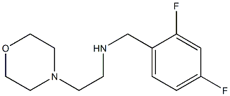 [(2,4-difluorophenyl)methyl][2-(morpholin-4-yl)ethyl]amine Struktur