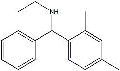 [(2,4-dimethylphenyl)(phenyl)methyl](ethyl)amine Struktur