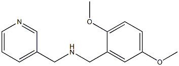 [(2,5-dimethoxyphenyl)methyl](pyridin-3-ylmethyl)amine Struktur