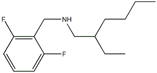 [(2,6-difluorophenyl)methyl](2-ethylhexyl)amine Struktur