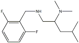 [(2,6-difluorophenyl)methyl][2-(dimethylamino)-4-methylpentyl]amine Struktur