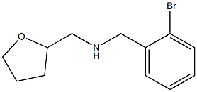 [(2-bromophenyl)methyl](oxolan-2-ylmethyl)amine Struktur