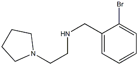 [(2-bromophenyl)methyl][2-(pyrrolidin-1-yl)ethyl]amine Struktur